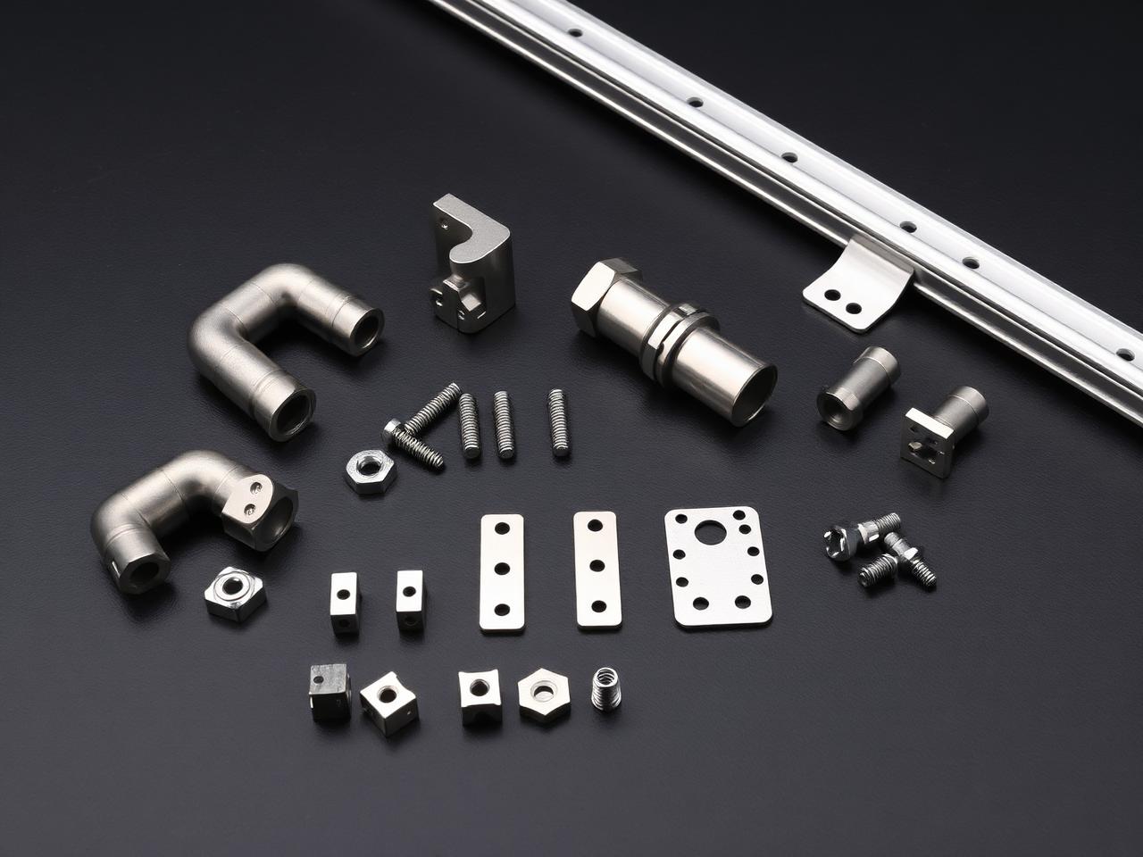 Metallverbinder, Clips und Kleinteile für Profilschienen